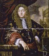 Pieter Leermans Portrait of an unknown man oil painting